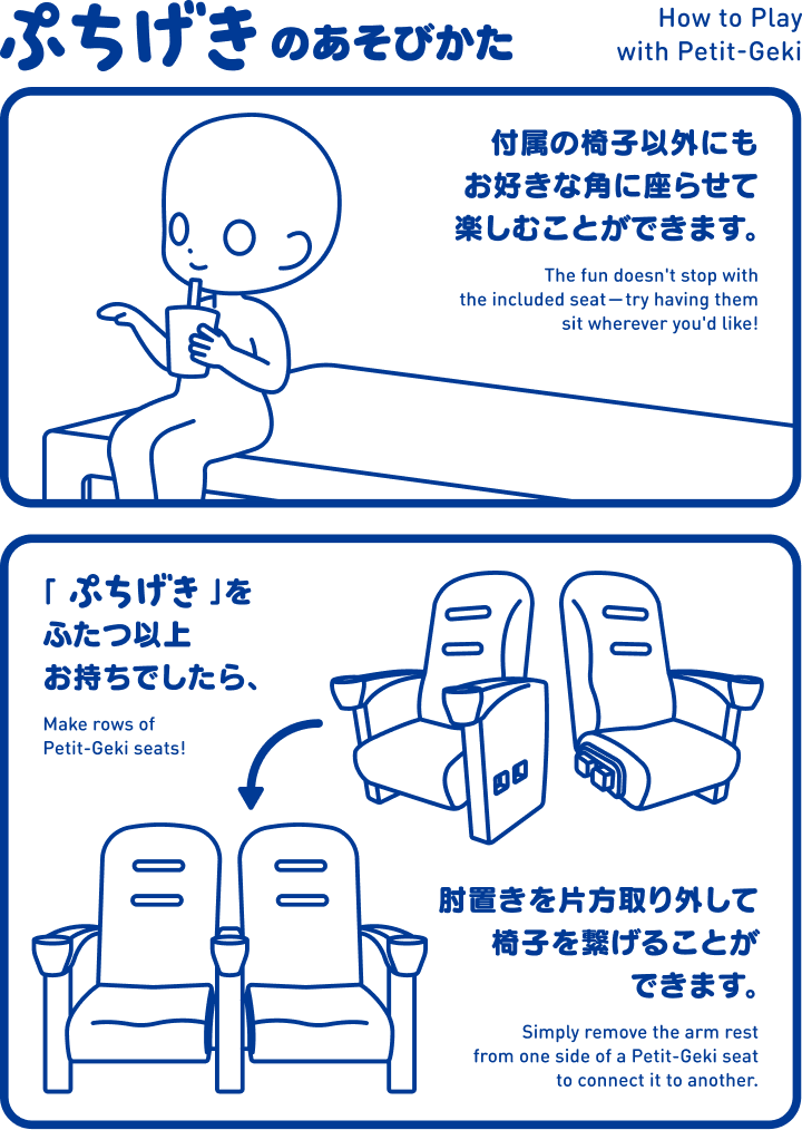 ぷちげきのあそびかた